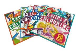 disney princess - simply colouring