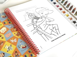 disney toy story 4 deluxe poster paint & color