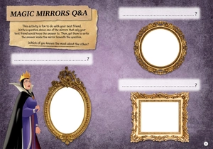 disney villains delightfully devious activity journal (magnet pen journal)