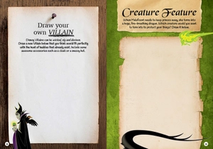 disney villains delightfully devious activity journal (magnet pen journal)