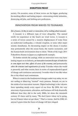 disruption proof: empower people, create value, drive change