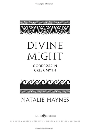 divine might - goddesses in greek myth