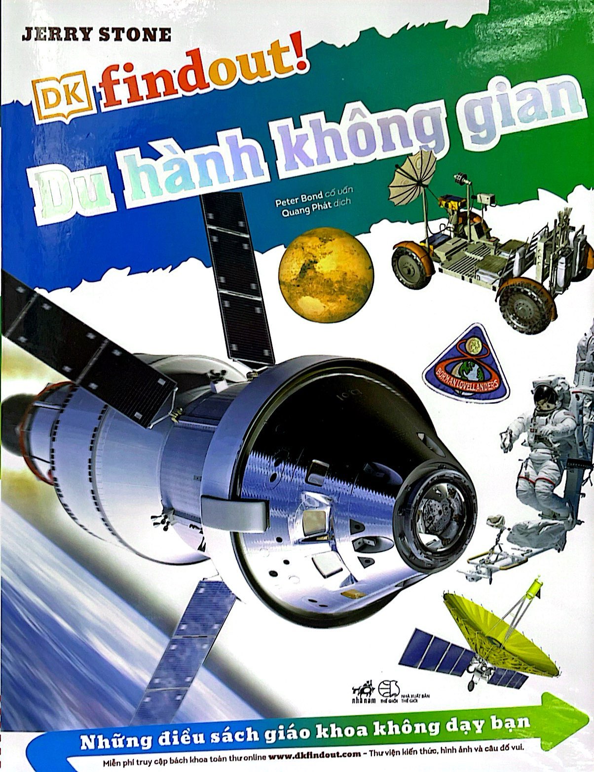 dkfindout - những điều sách giáo khoa không dạy bạn - du hành không gian