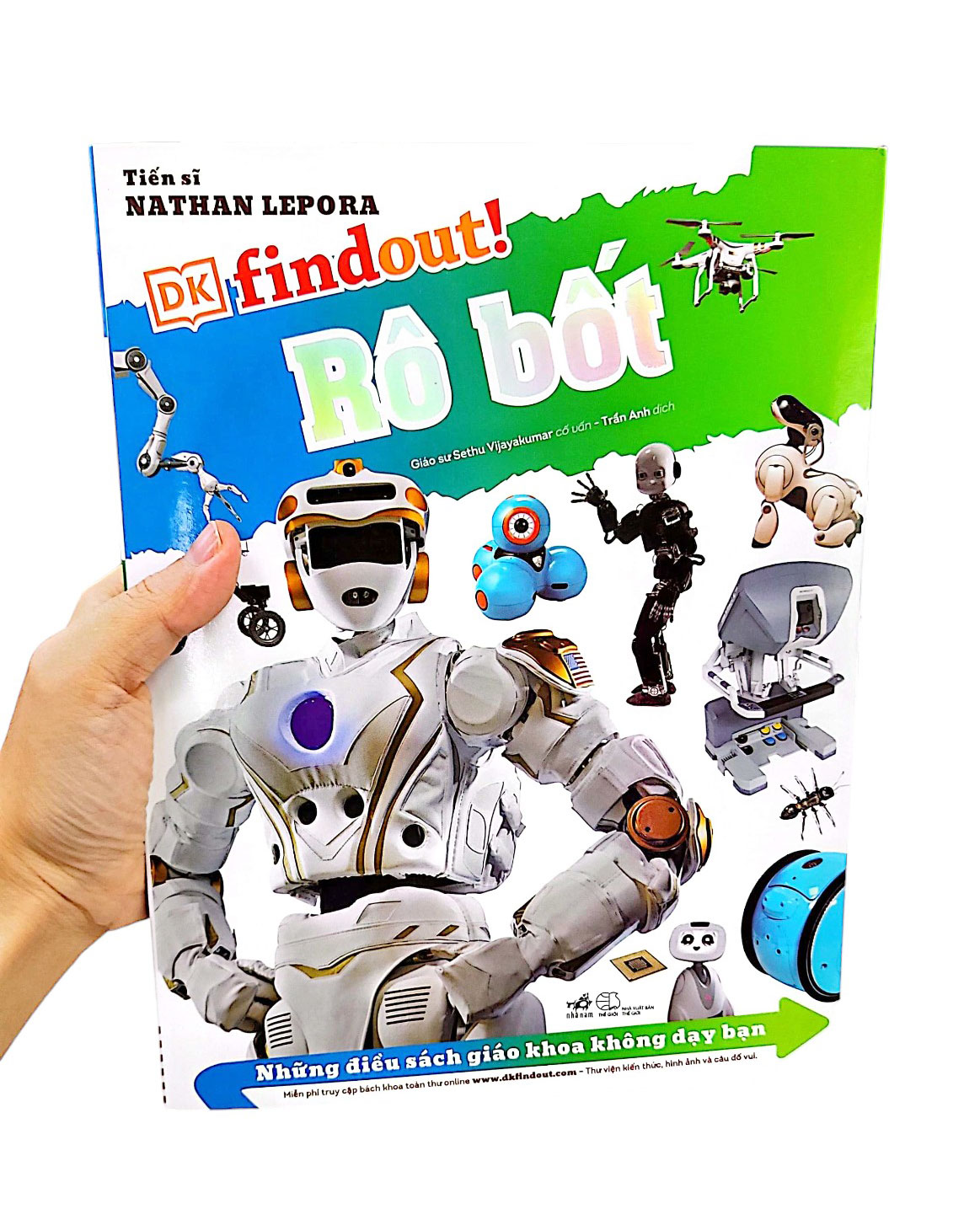 dkfindout - những điều sách giáo khoa không dạy bạn - rô bốt