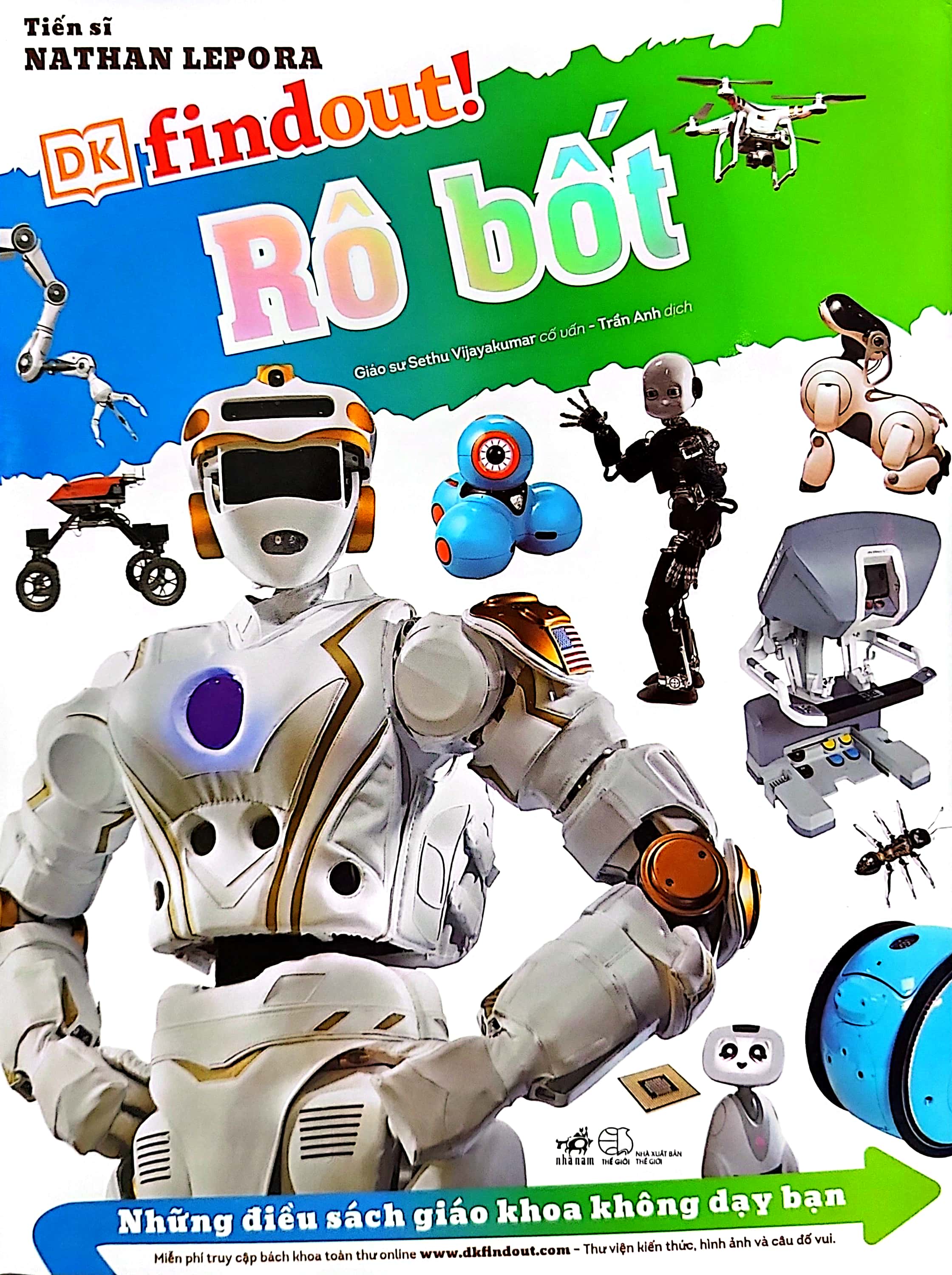dkfindout - những điều sách giáo khoa không dạy bạn - rô bốt