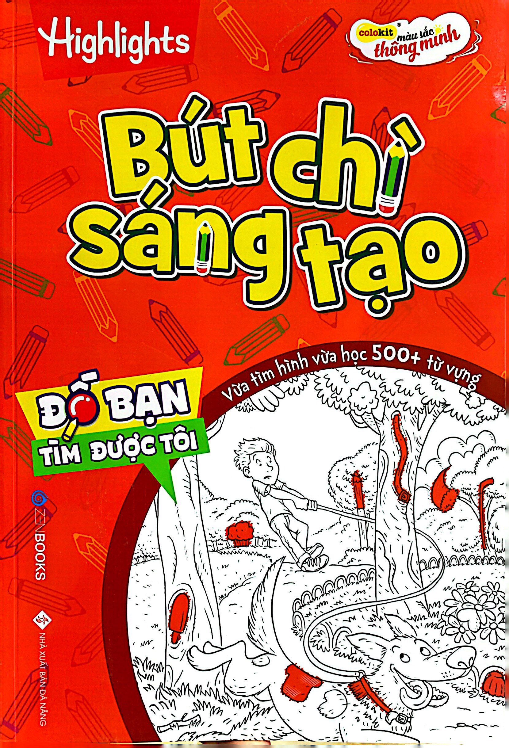 đố bạn tìm được tôi - bút chì sáng tạo