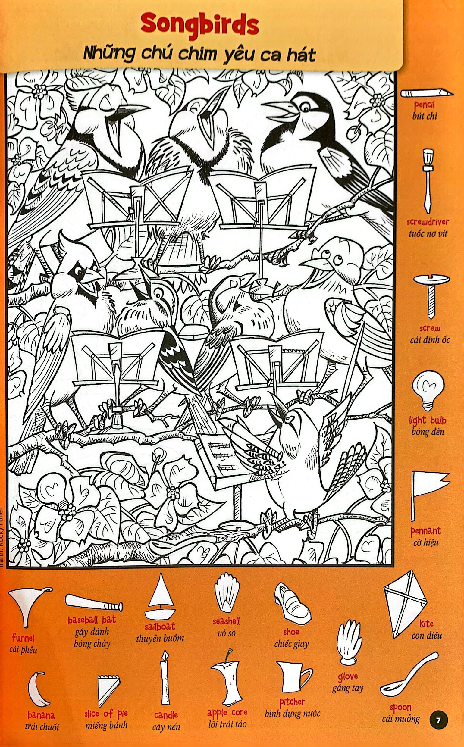 đố bạn tìm được tôi - bút chì sáng tạo