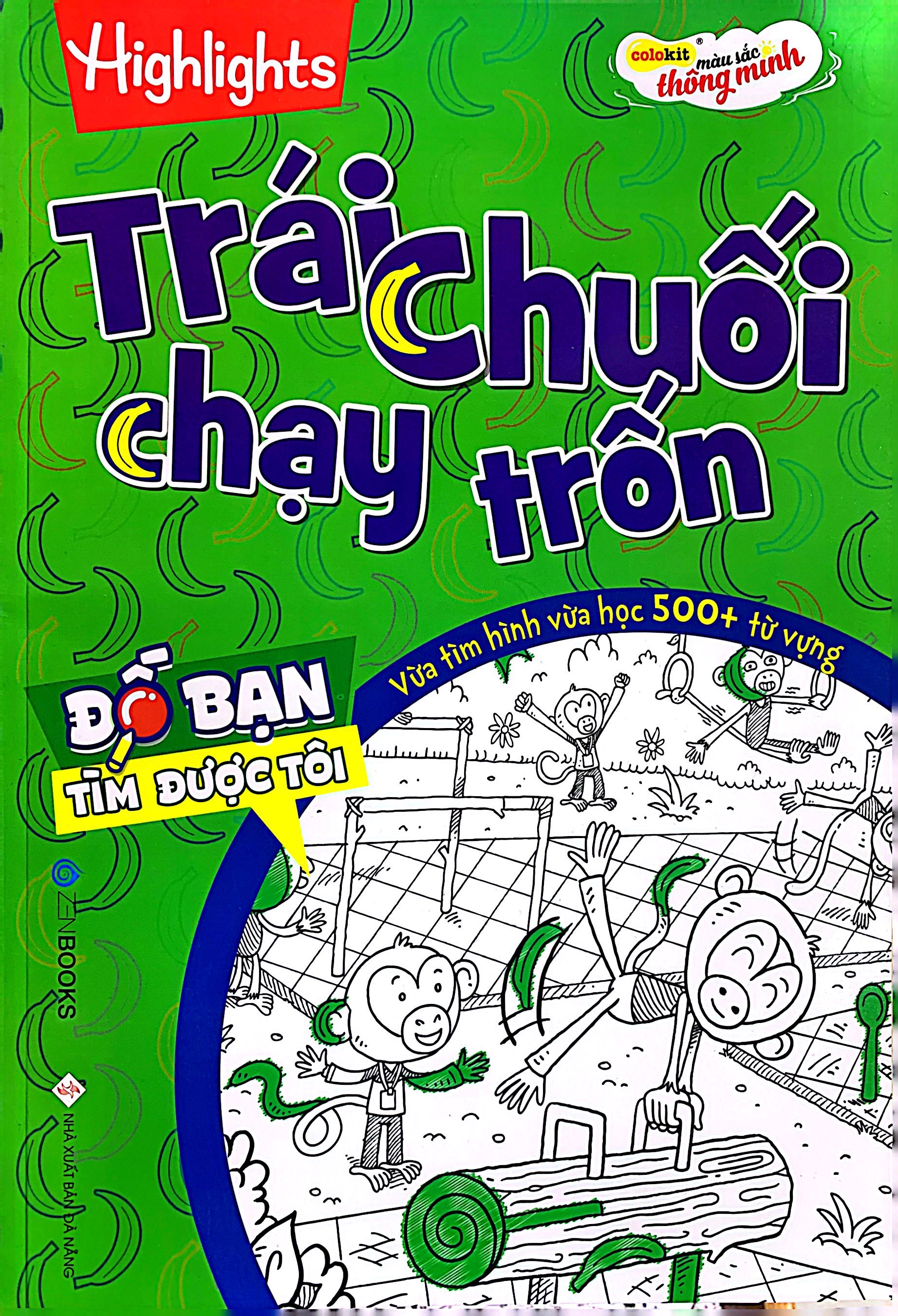 đố bạn tìm được tôi - trái chuối chạy trốn