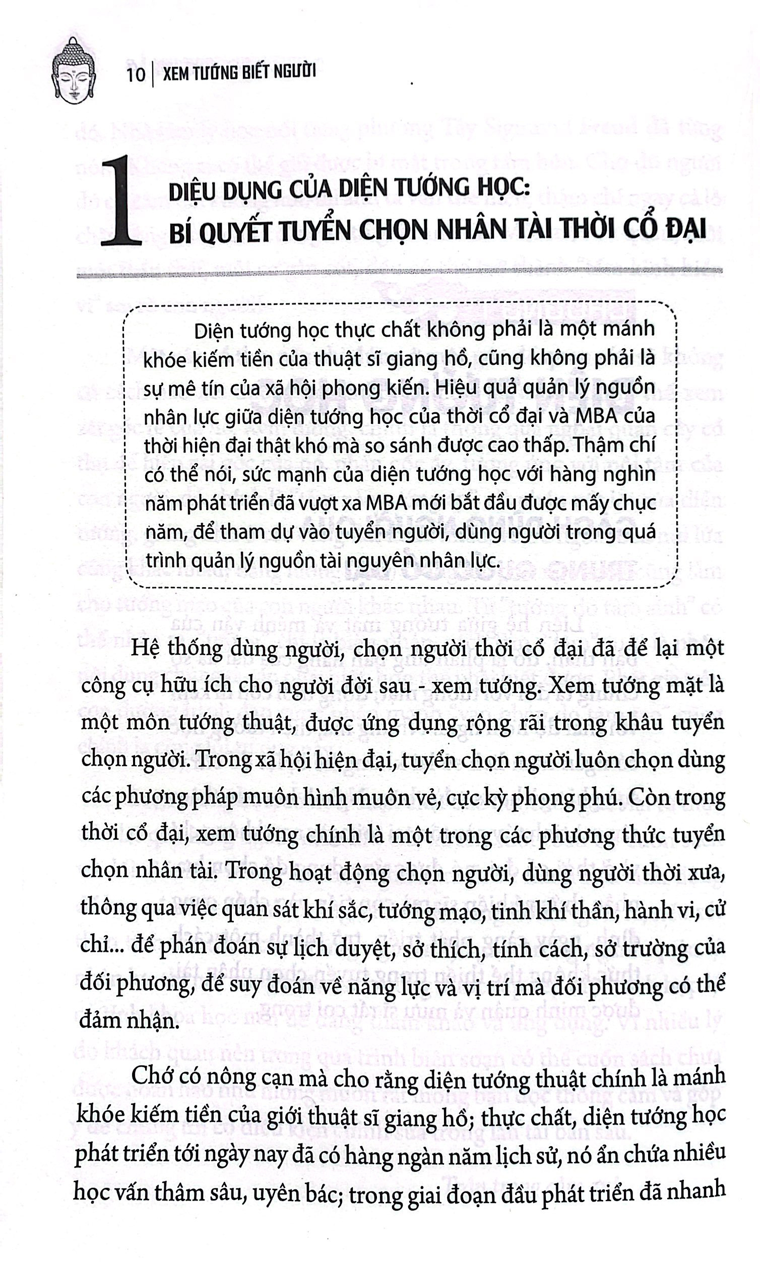 đồ giải xem tướng biết người - cẩm nang quản lý nguồn nhân lực