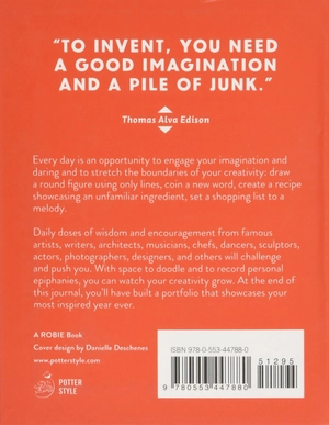 do one thing every day that inspires you: a creativity journal