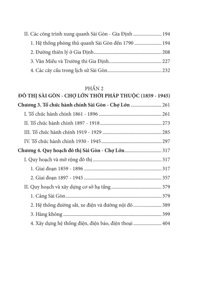 đô thị sài gòn chợ lớn trước năm 1945 qua tài liệu lưu trữ