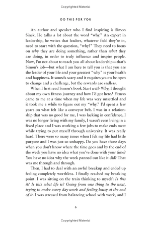 do this for you: how to be a strong woman from the inside out