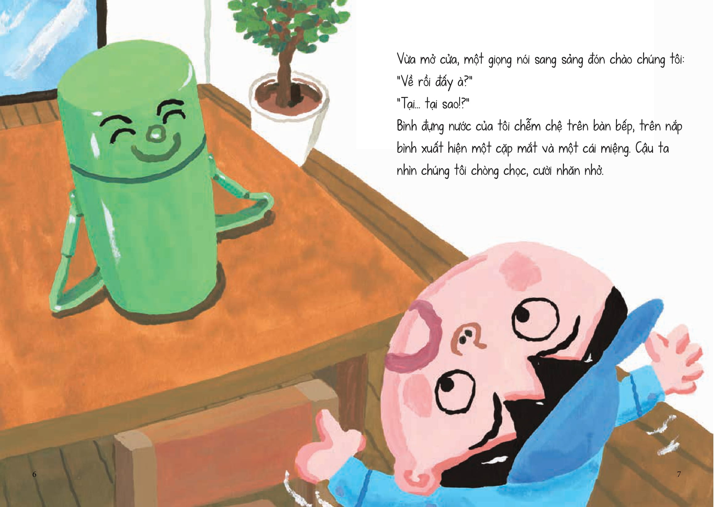 Do Vat Cung Muon Rong Choi - Binh Nuoc Nghi Ngoi Choc Lat