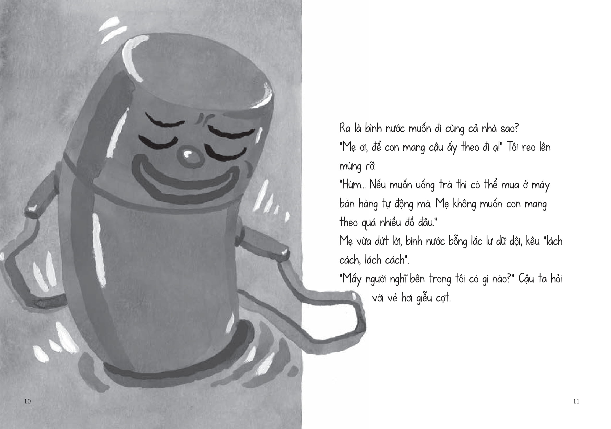 Do Vat Cung Muon Rong Choi - Binh Nuoc Nghi Ngoi Choc Lat