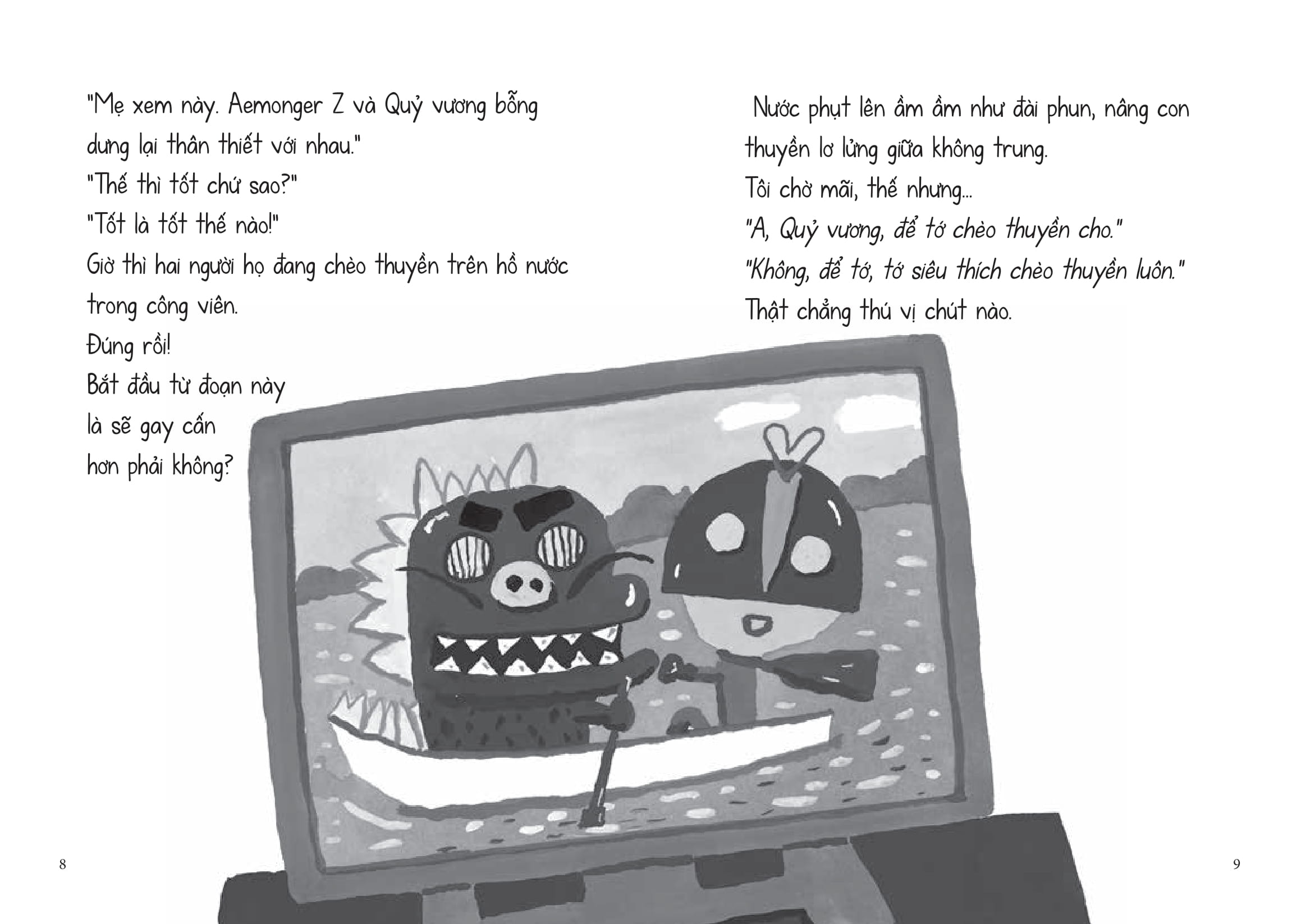 Do Vat Cung Muon Rong Choi - Ti Vi Muon Nghi Mot Ngay