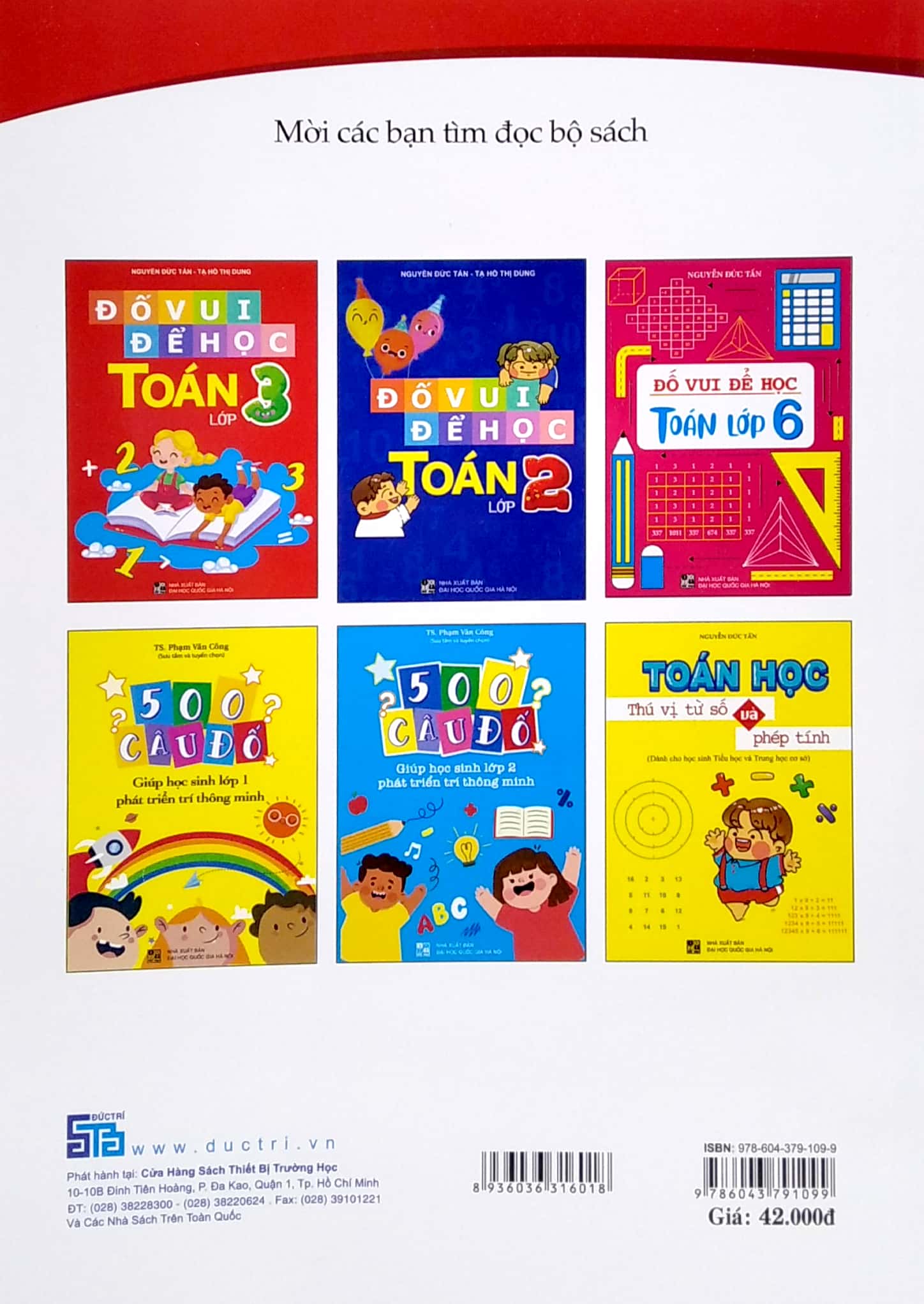 đố vui để học toán lớp 3