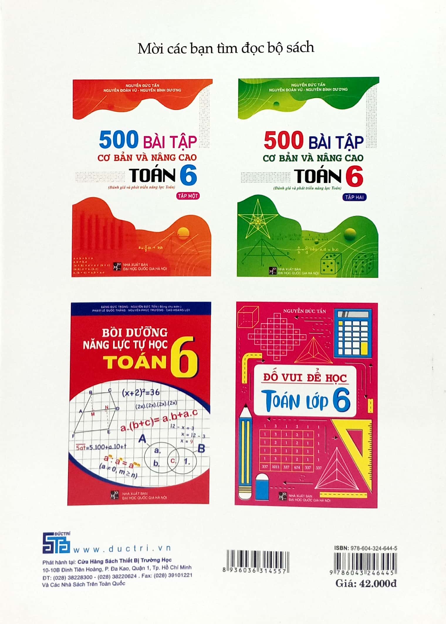 đố vui để học toán lớp 6