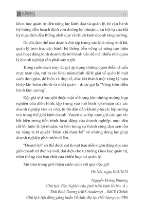 doanh lợi - quản trị doanh nghiệp như thế nào trong 10 năm tới?