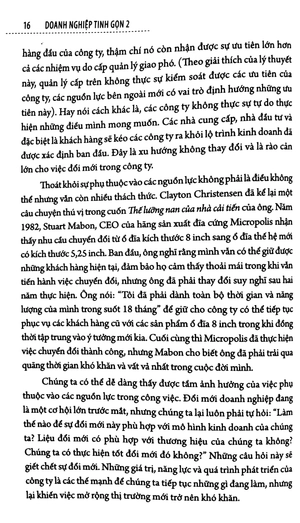 doanh nghiệp tinh gọn 2