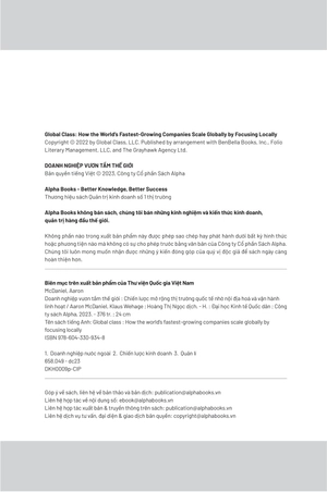 doanh nghiệp vươn tầm thế giới - global class