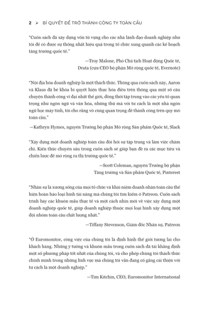 doanh nghiệp vươn tầm thế giới - global class