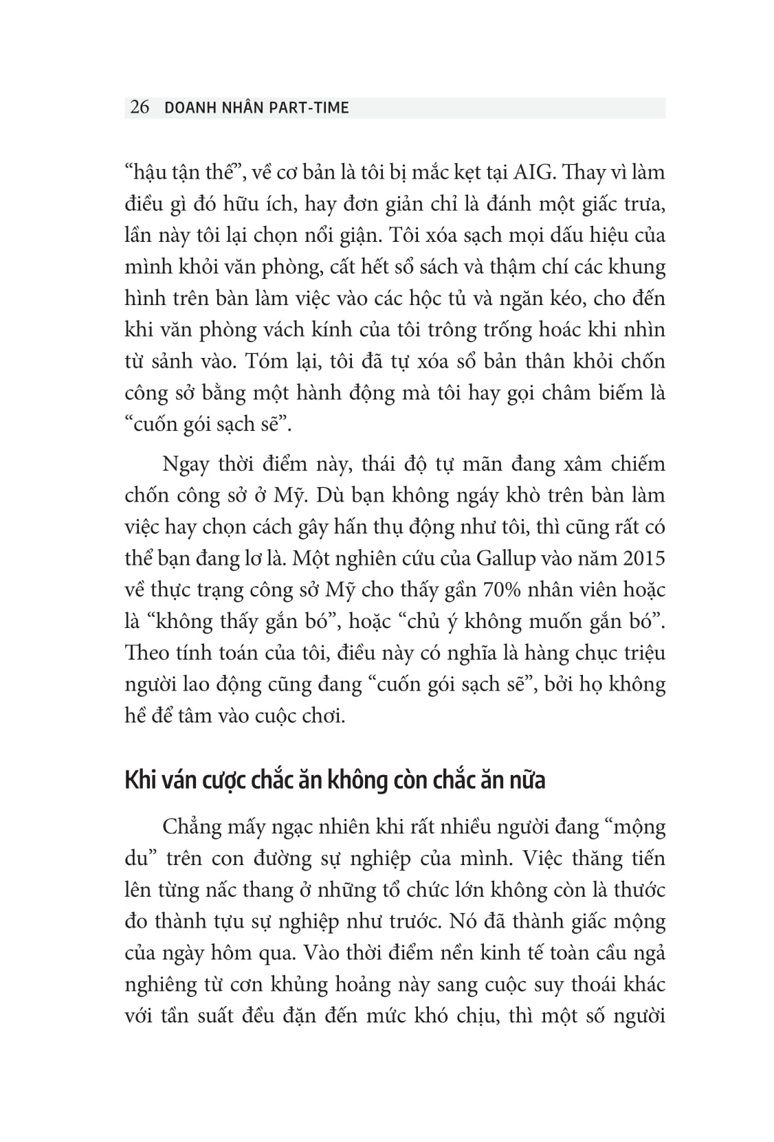 doanh nhân part-time - the 10 percent entrepreneur