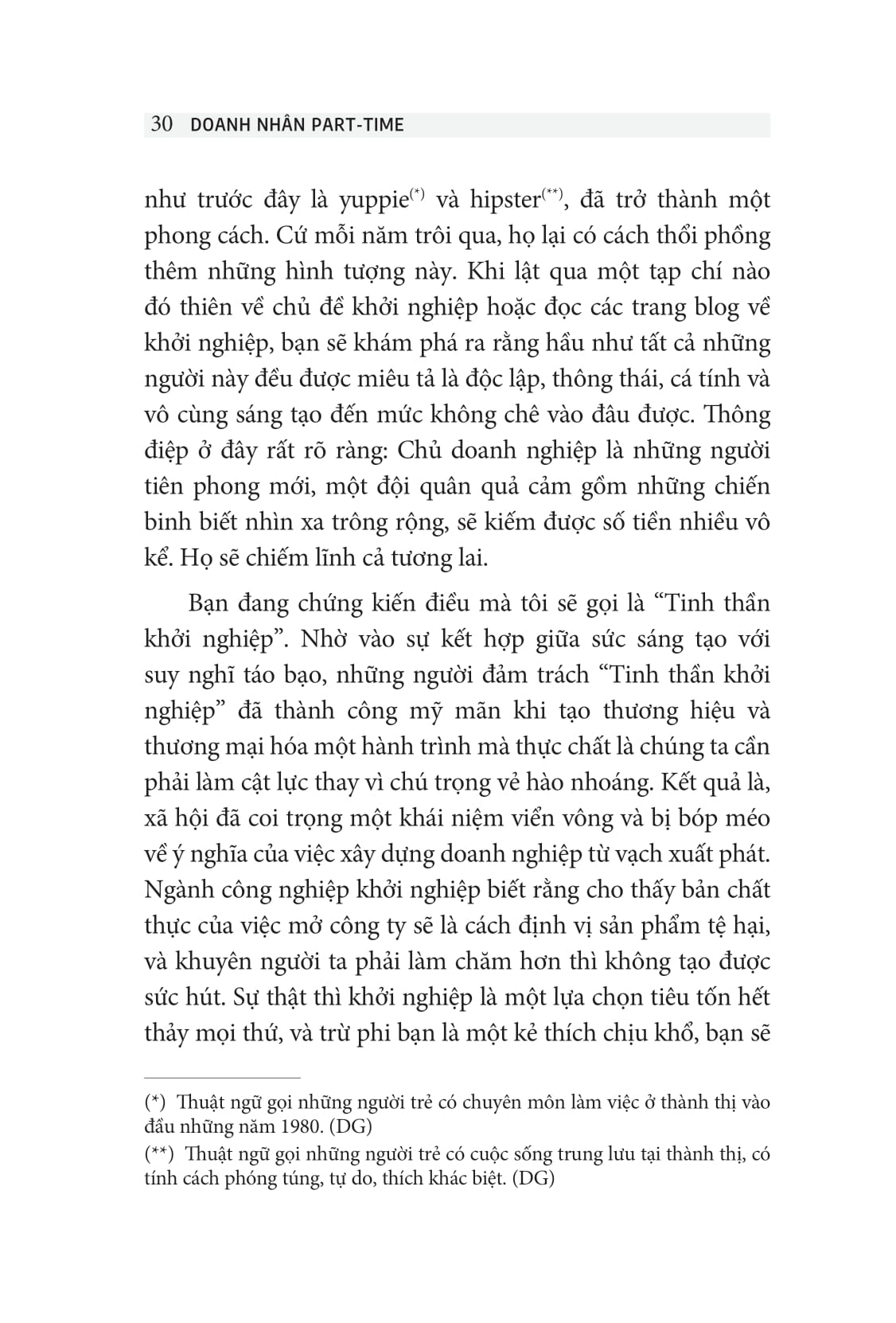 doanh nhân part-time - the 10 percent entrepreneur