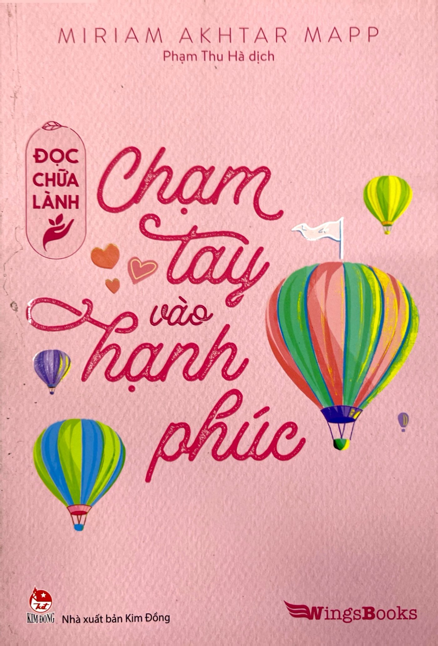 đọc chữa lành - chạm tay vào hạnh phúc