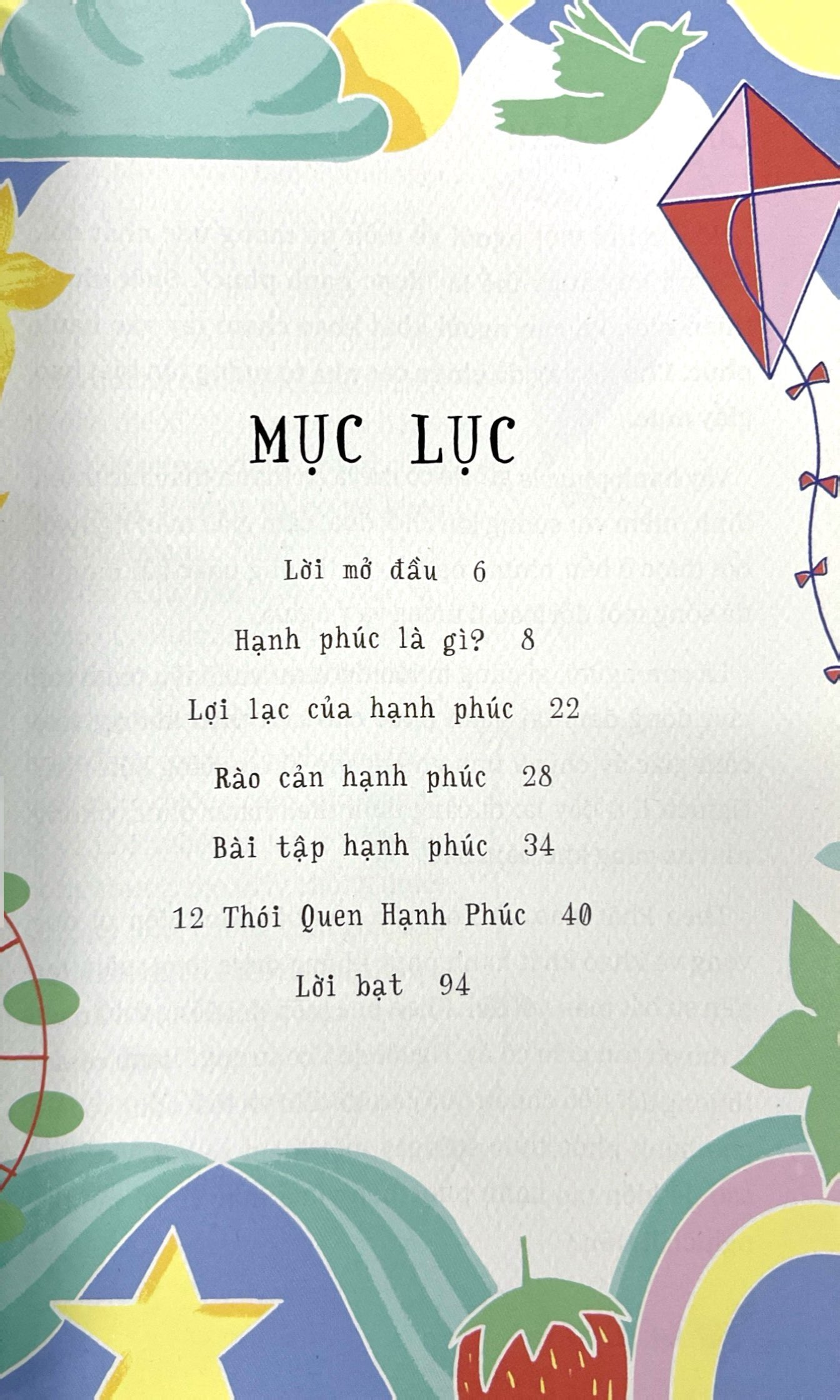 đọc chữa lành - chạm tay vào hạnh phúc