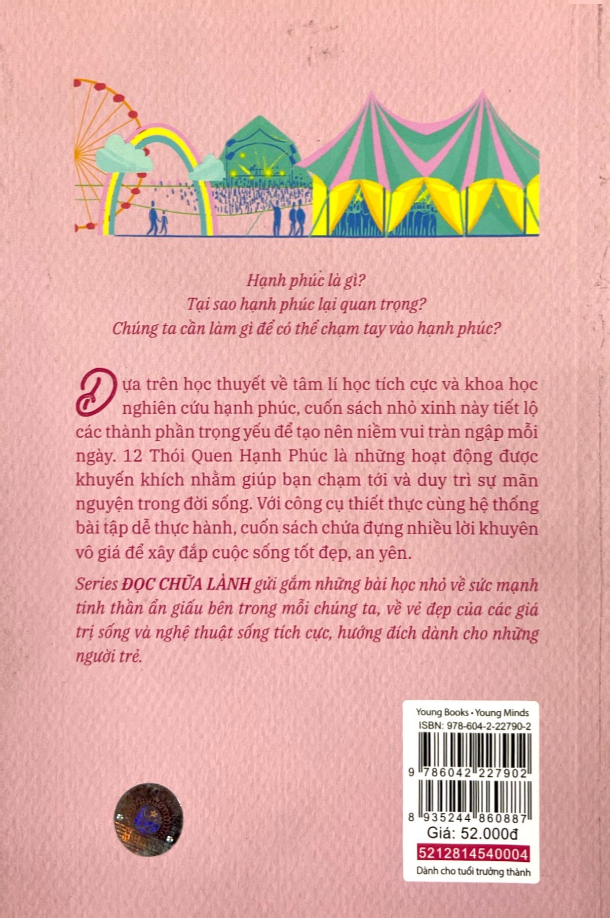 đọc chữa lành - chạm tay vào hạnh phúc