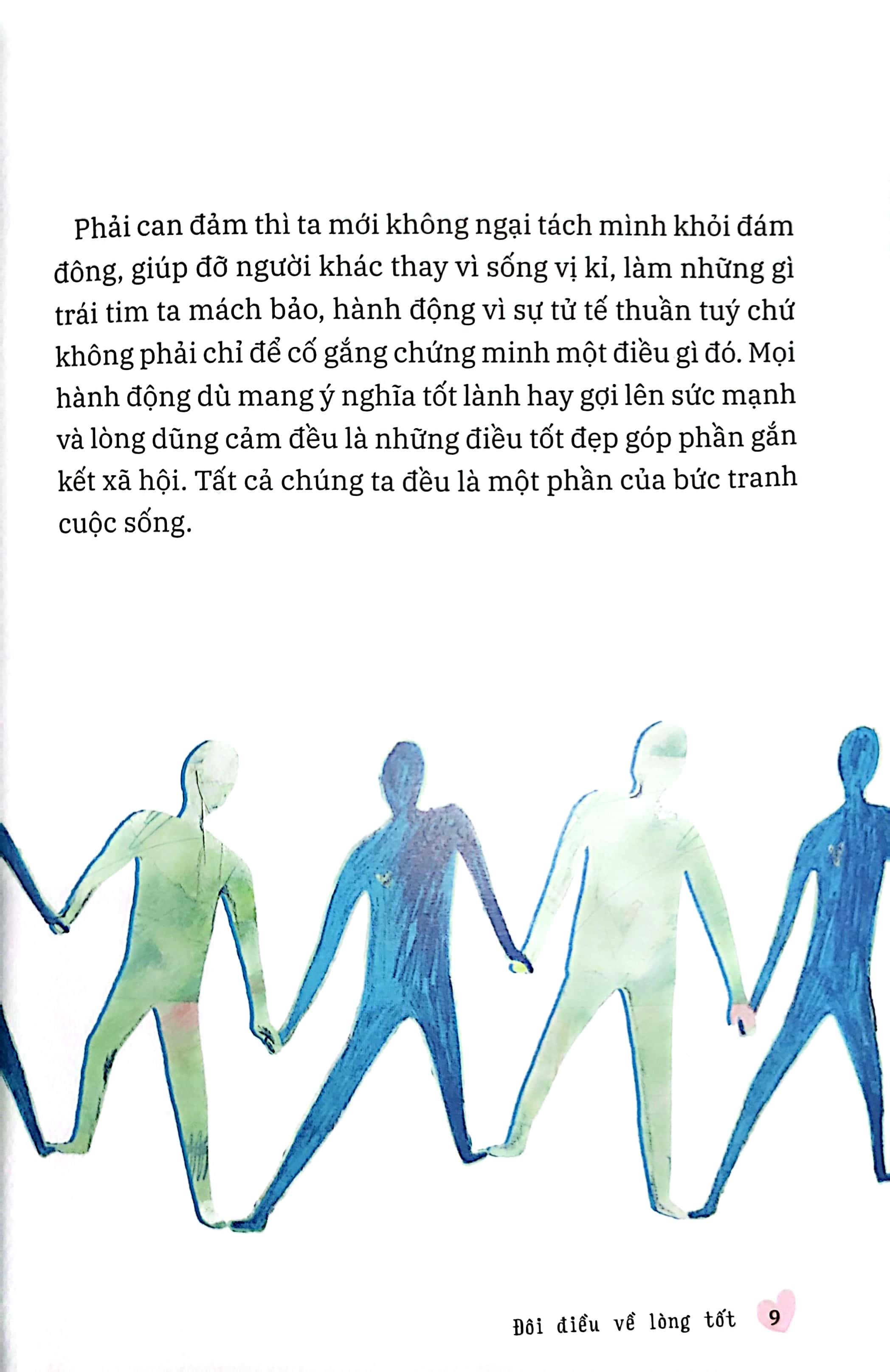 đọc chữa lành - đem lòng thành đối đãi nhân gian