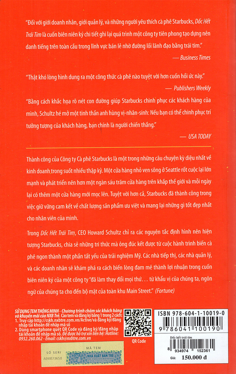 dốc hết trái tim (tái bản 2018)