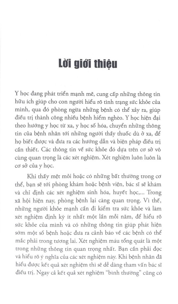 đọc hiểu kết quả xét nghiệm máu (tái bản 2023)