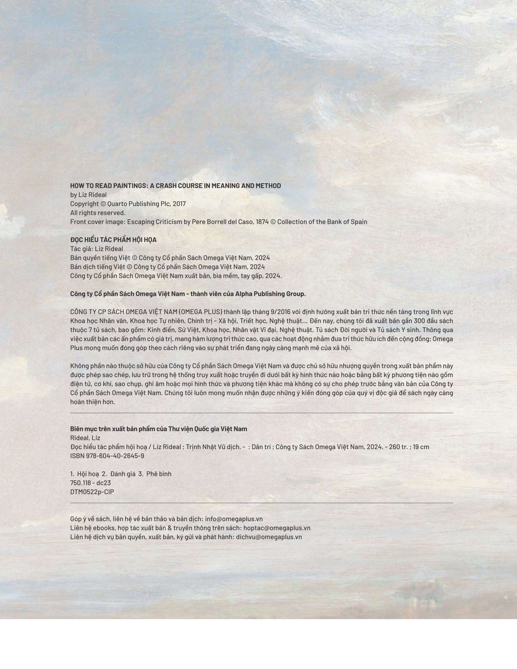 đọc hiểu tác phẩm hội họa