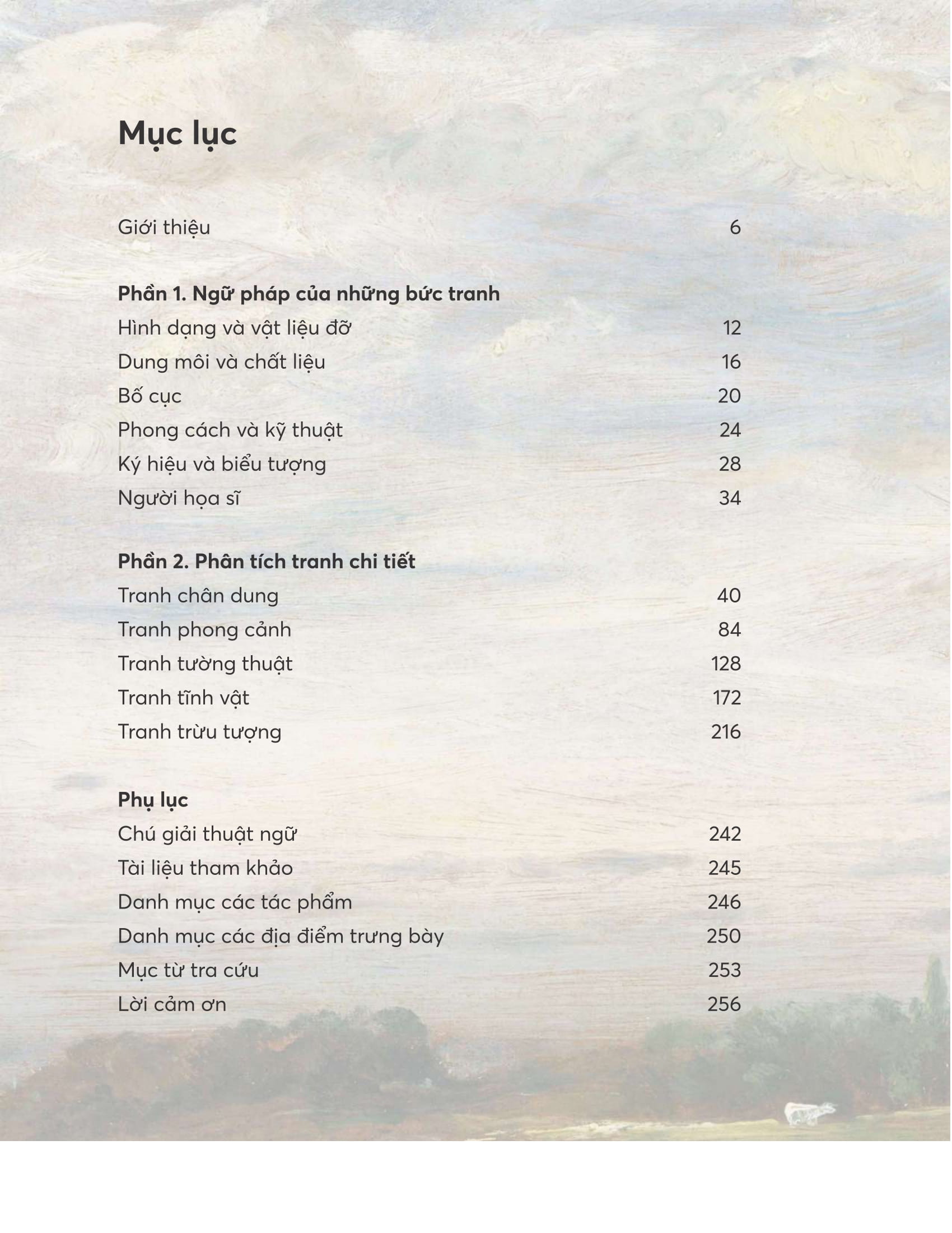 đọc hiểu tác phẩm hội họa