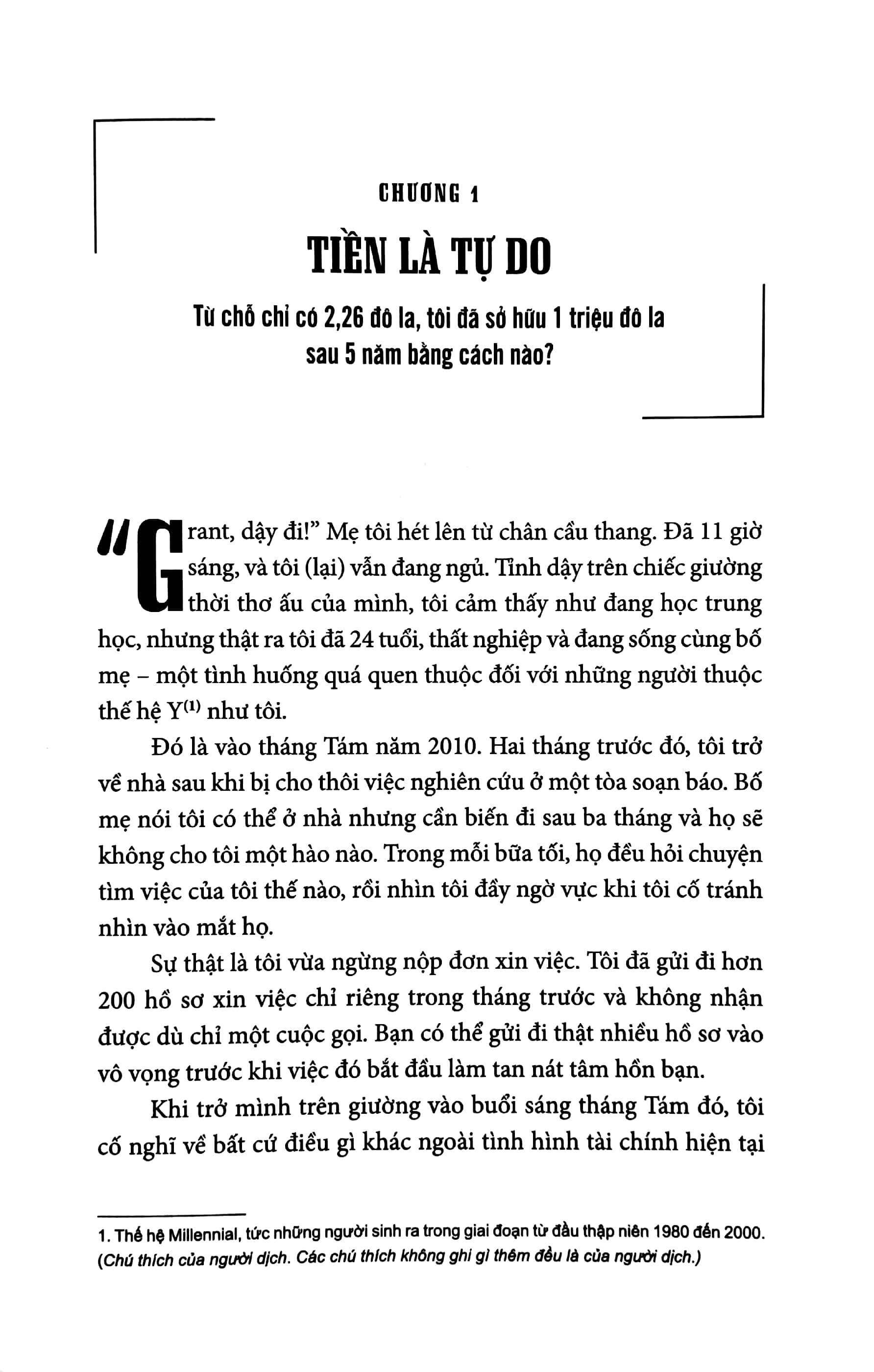 độc lập tài chính - financial freedom