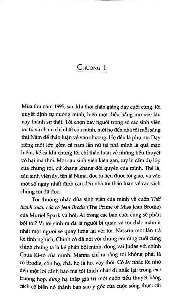 đọc lolita ở tehran