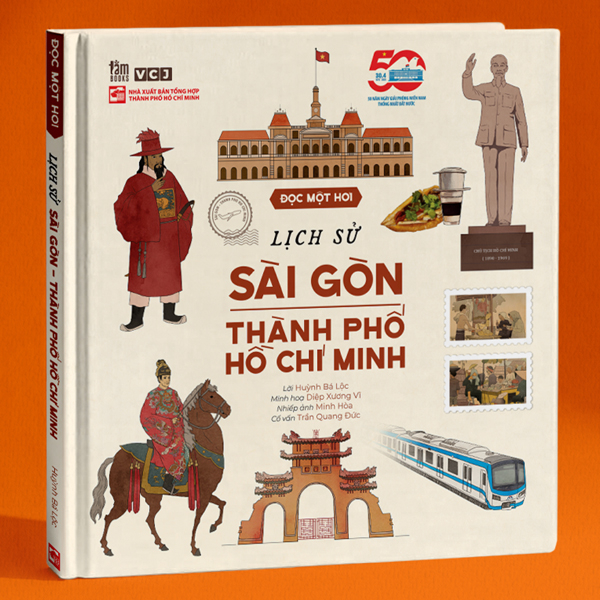 đọc một hơi - lịch sử sài gòn-thành phố hồ chí minh - bìa cứng