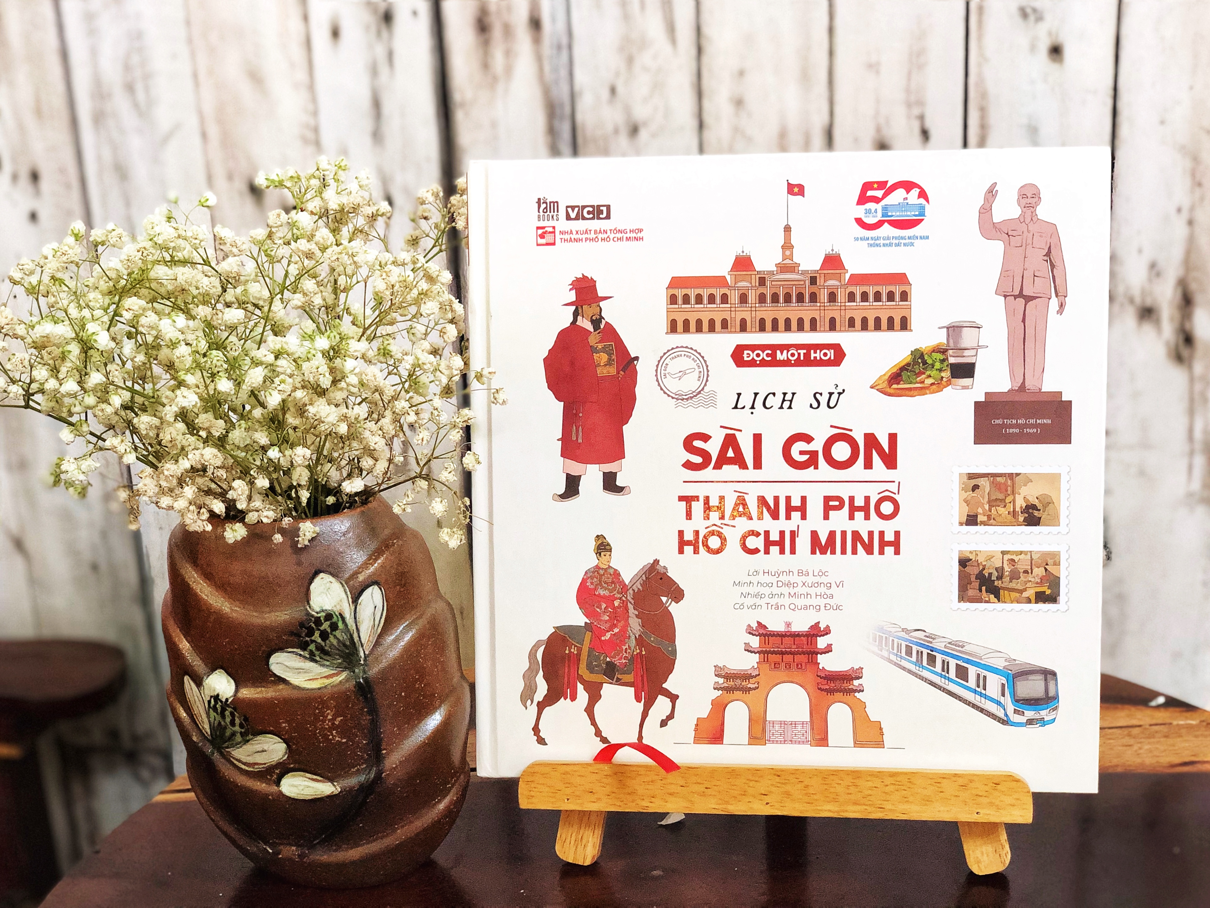 đọc một hơi - lịch sử sài gòn-thành phố hồ chí minh - bìa cứng