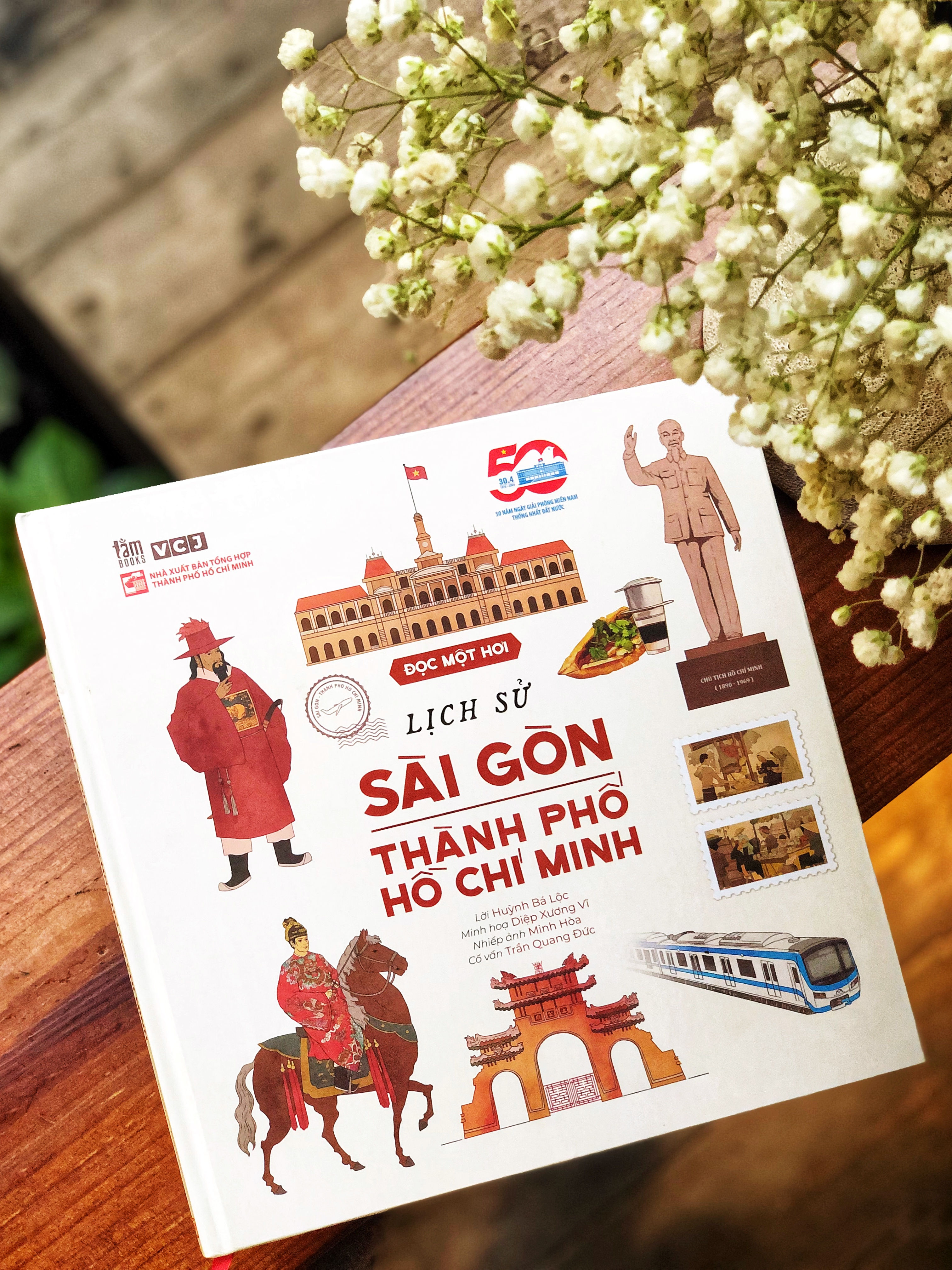 đọc một hơi - lịch sử sài gòn-thành phố hồ chí minh - bìa cứng