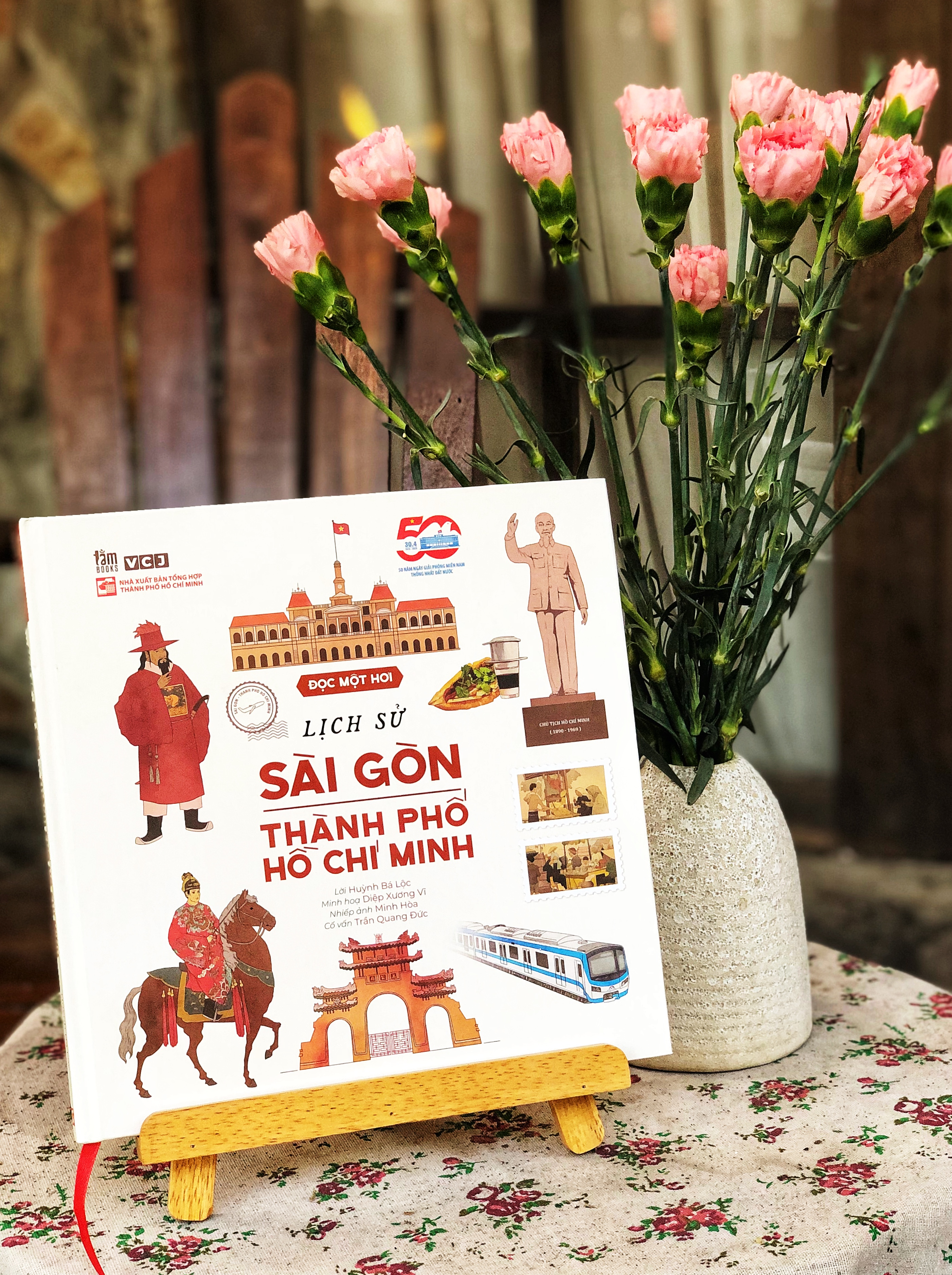 đọc một hơi - lịch sử sài gòn-thành phố hồ chí minh - bìa cứng