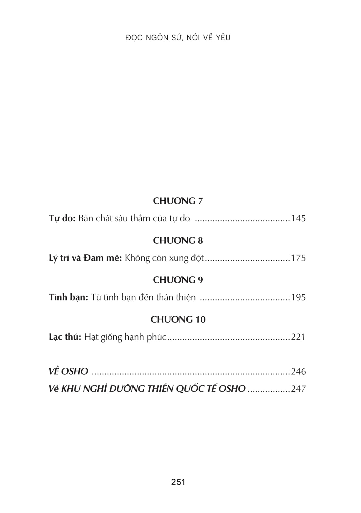 đọc ngôn sứ, nói về yêu