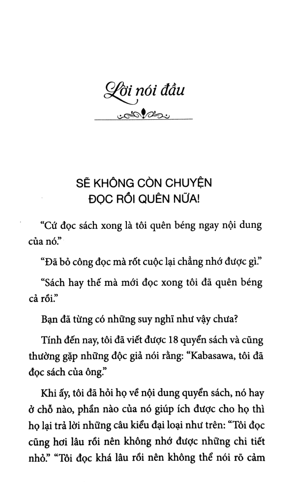 đọc nhiều nhớ được bao nhiêu?
