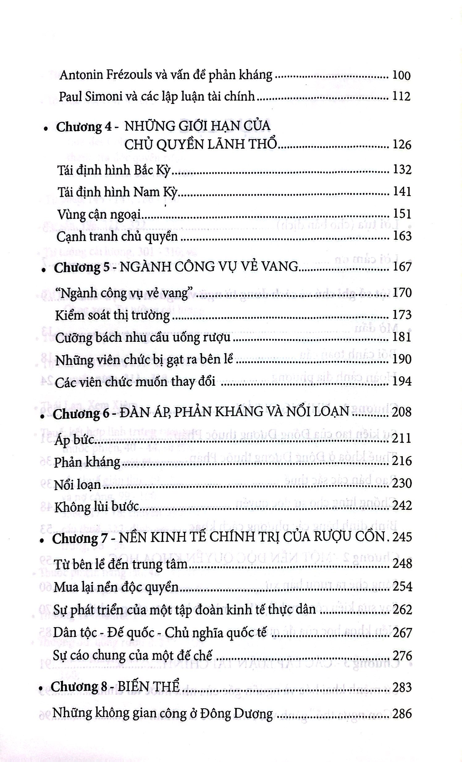 độc quyền rượu và chế độ thuộc địa pháp ở đông dương