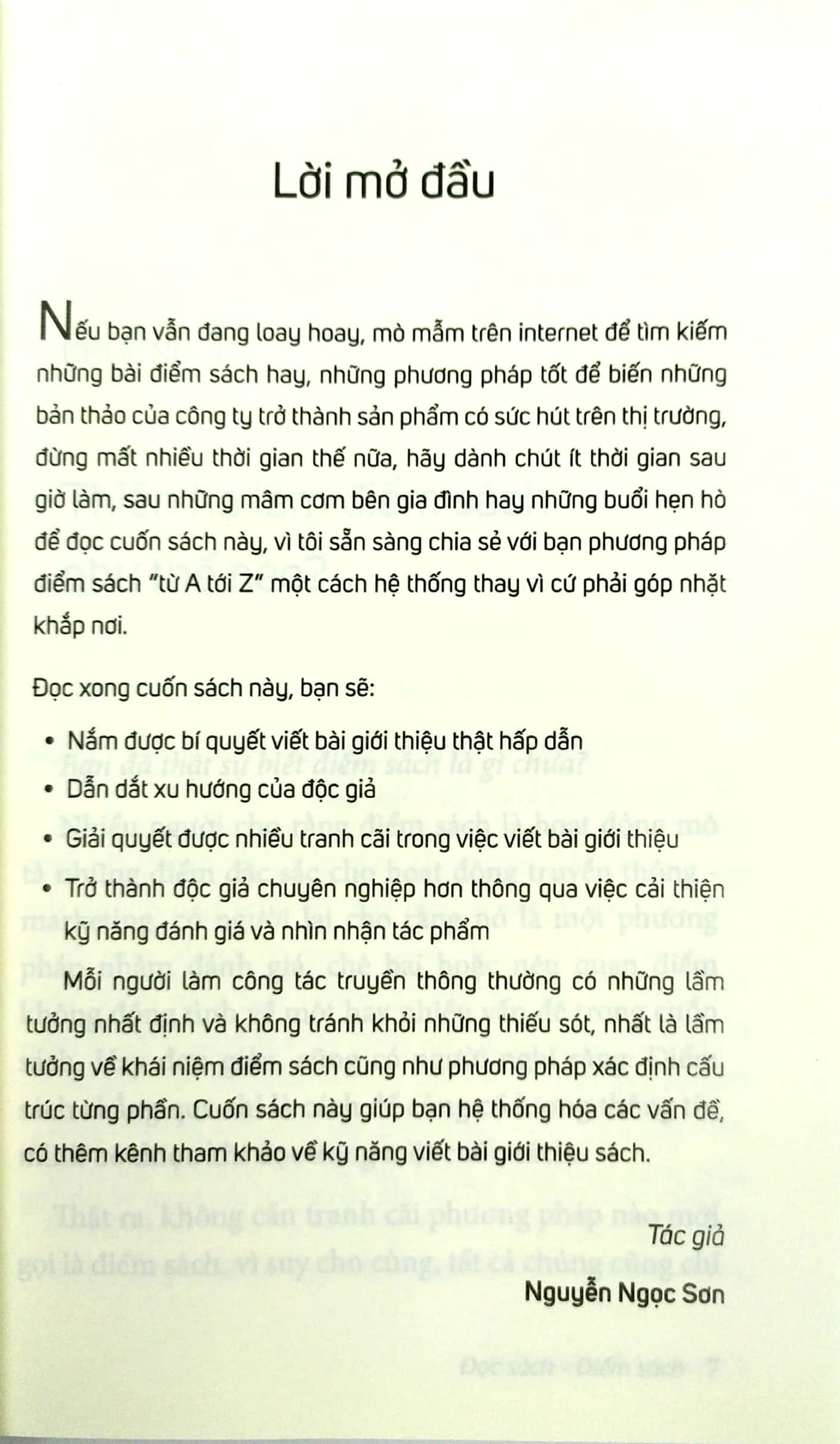 đọc sách - điểm sách