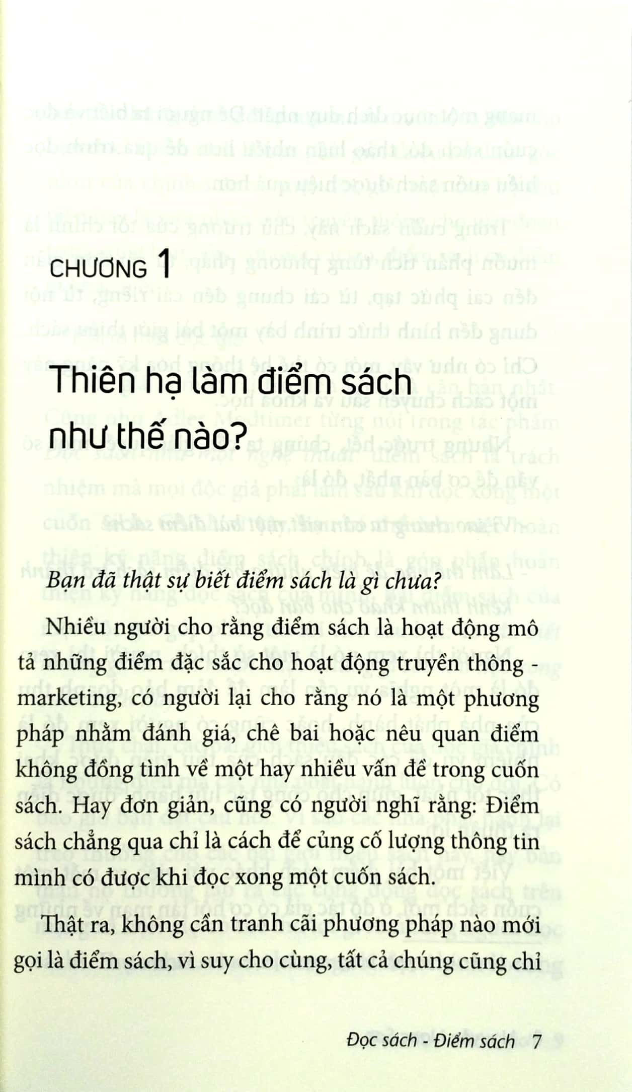 đọc sách - điểm sách