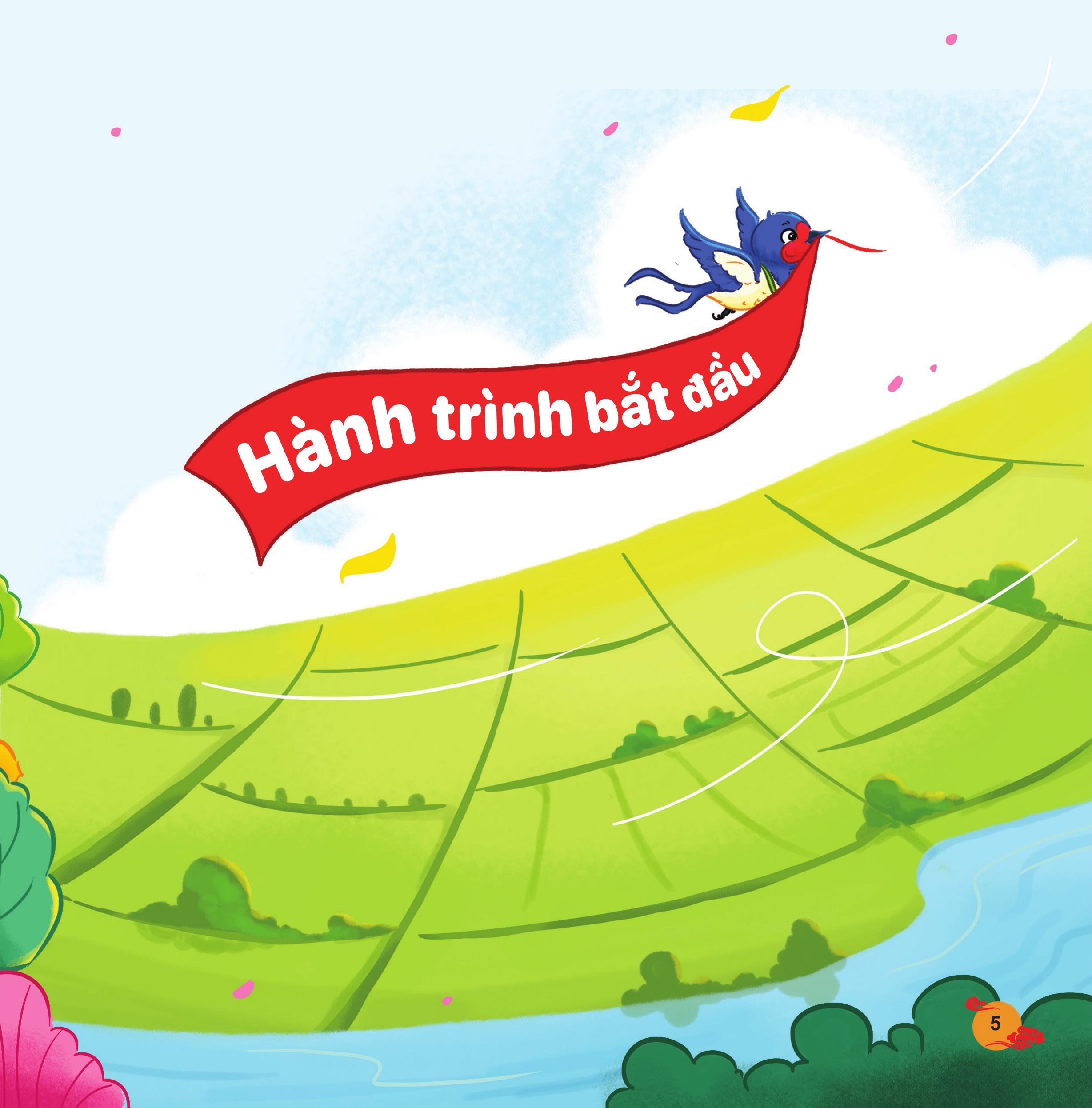 đọc sách ngày xuân, quây quần đón tết - én bay khắp miền, tết về bình yên