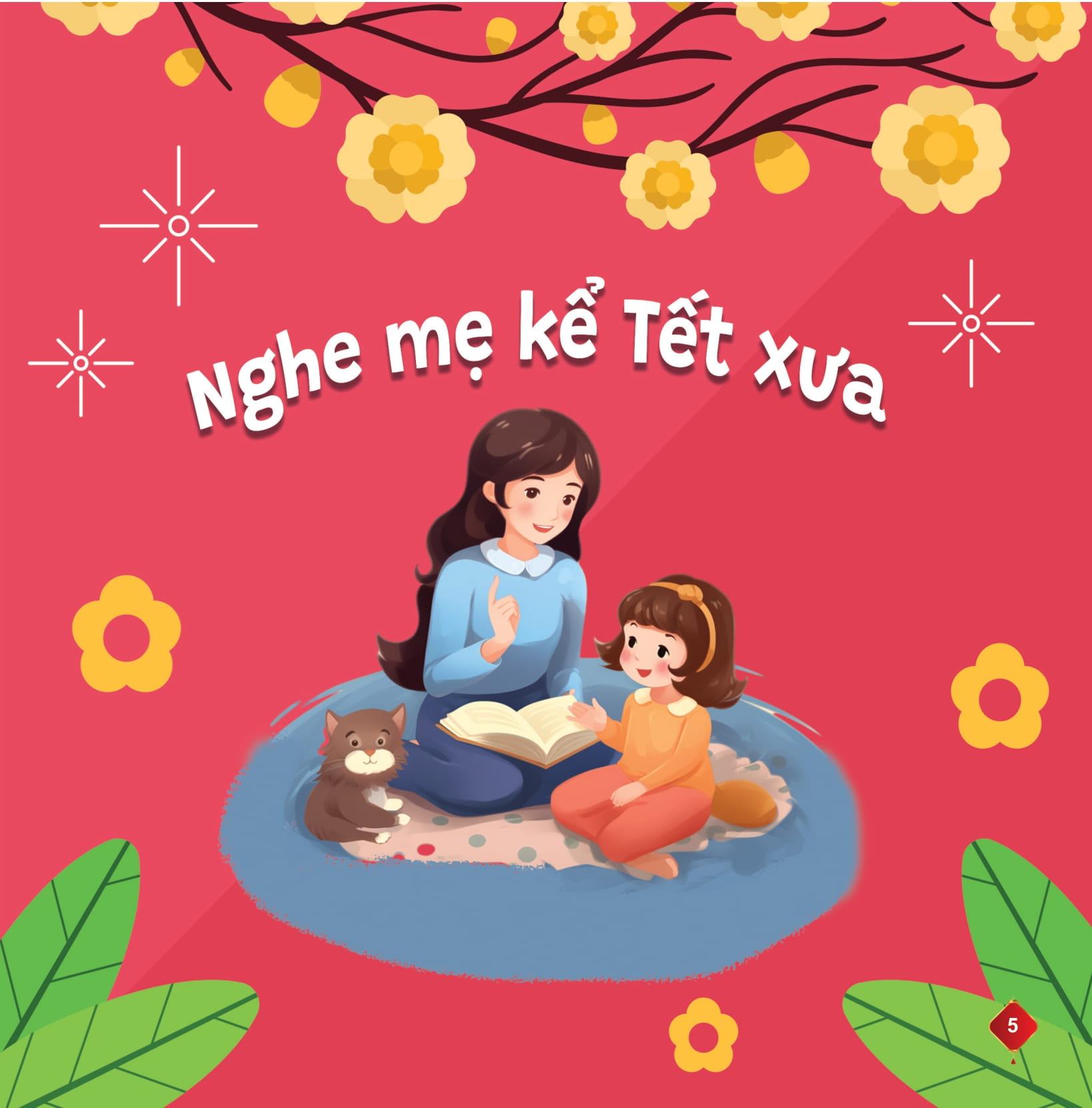 Doc Sach Ngay Xuan, Quay Quan Don Tet - Phao Hoa Dem Giao Thua