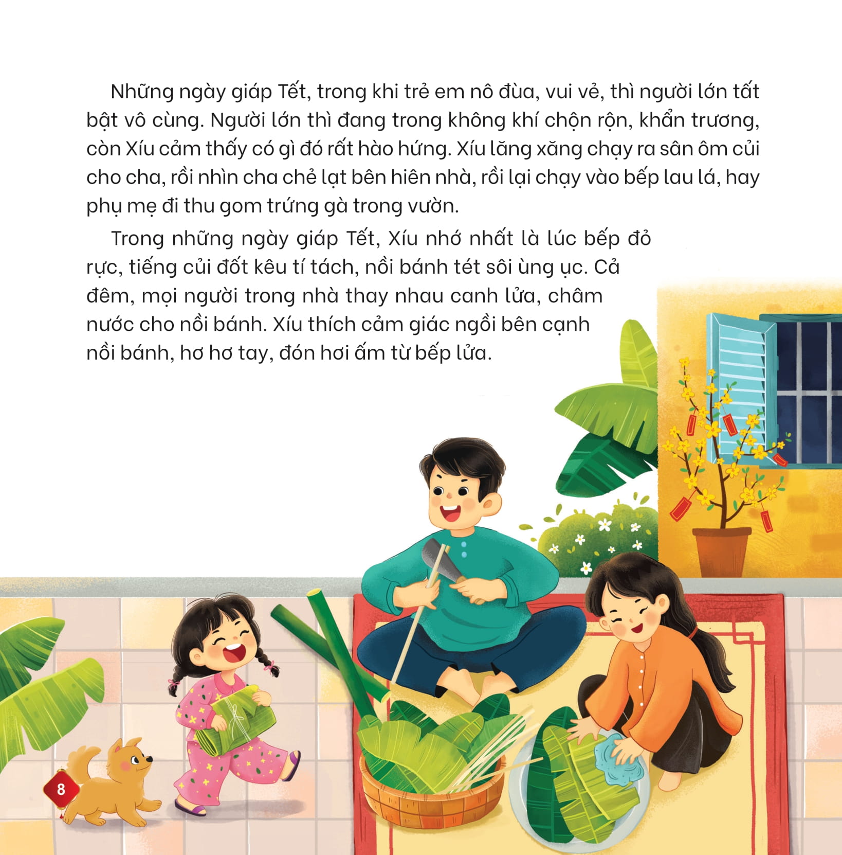 Doc Sach Ngay Xuan, Quay Quan Don Tet - Phao Hoa Dem Giao Thua