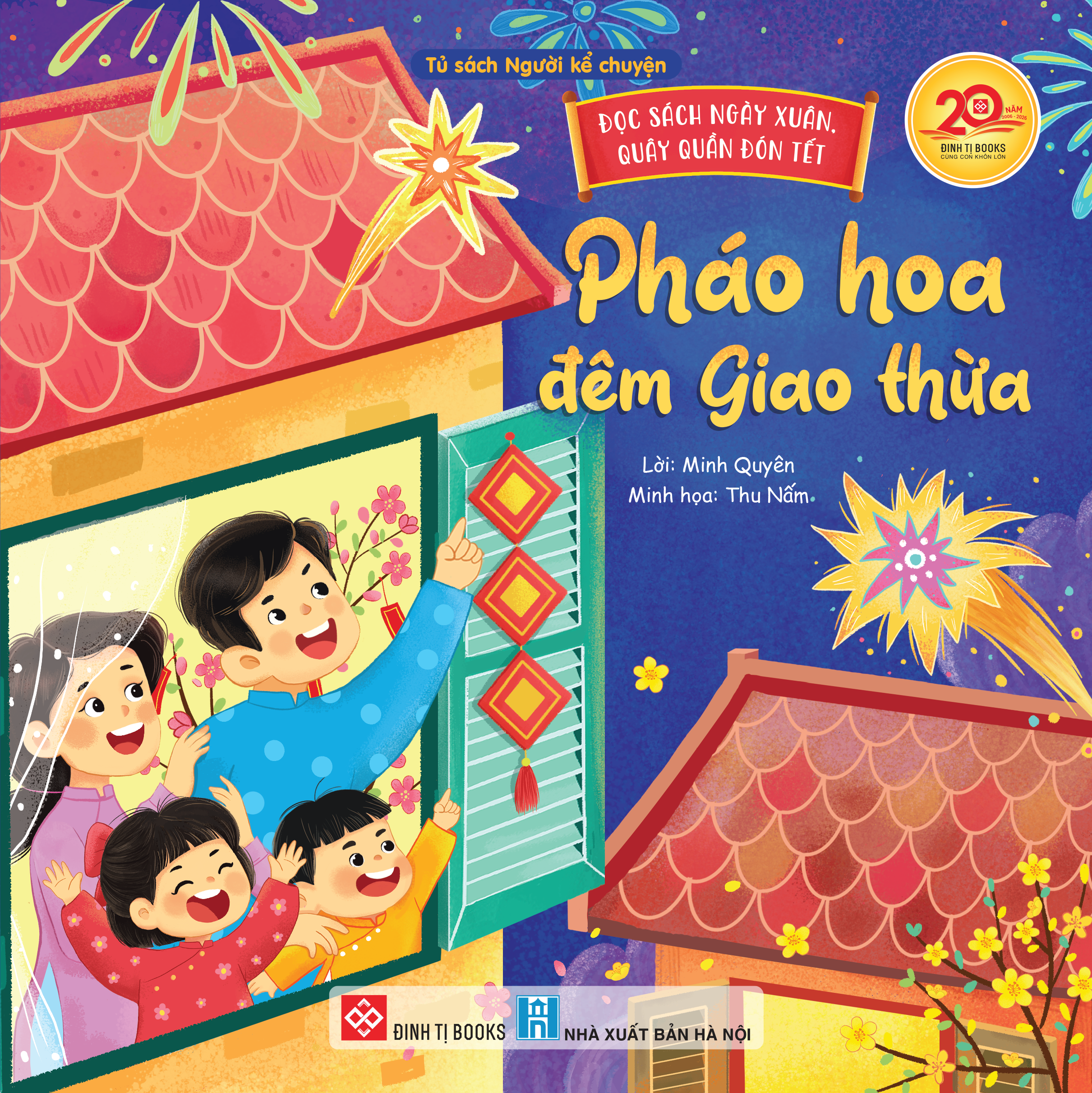 Doc Sach Ngay Xuan, Quay Quan Don Tet - Phao Hoa Dem Giao Thua - Bia Cung